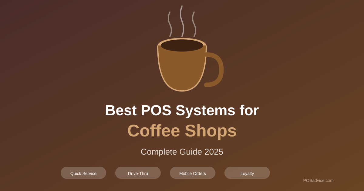 Best POS systems for coffee shops 2025 guide
