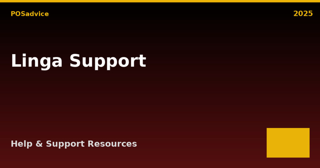 Linga POS Support & Contact (2025) – Get Help Now