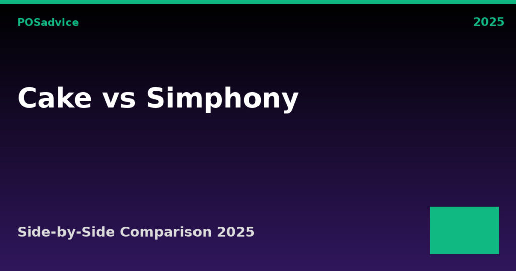 CAKE by Sysco vs Oracle Simphony: Which POS Is Better? (2025)